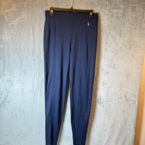Polo Ralph Lauren Navy Leggings Womens Medium High Rise Stretch Pants